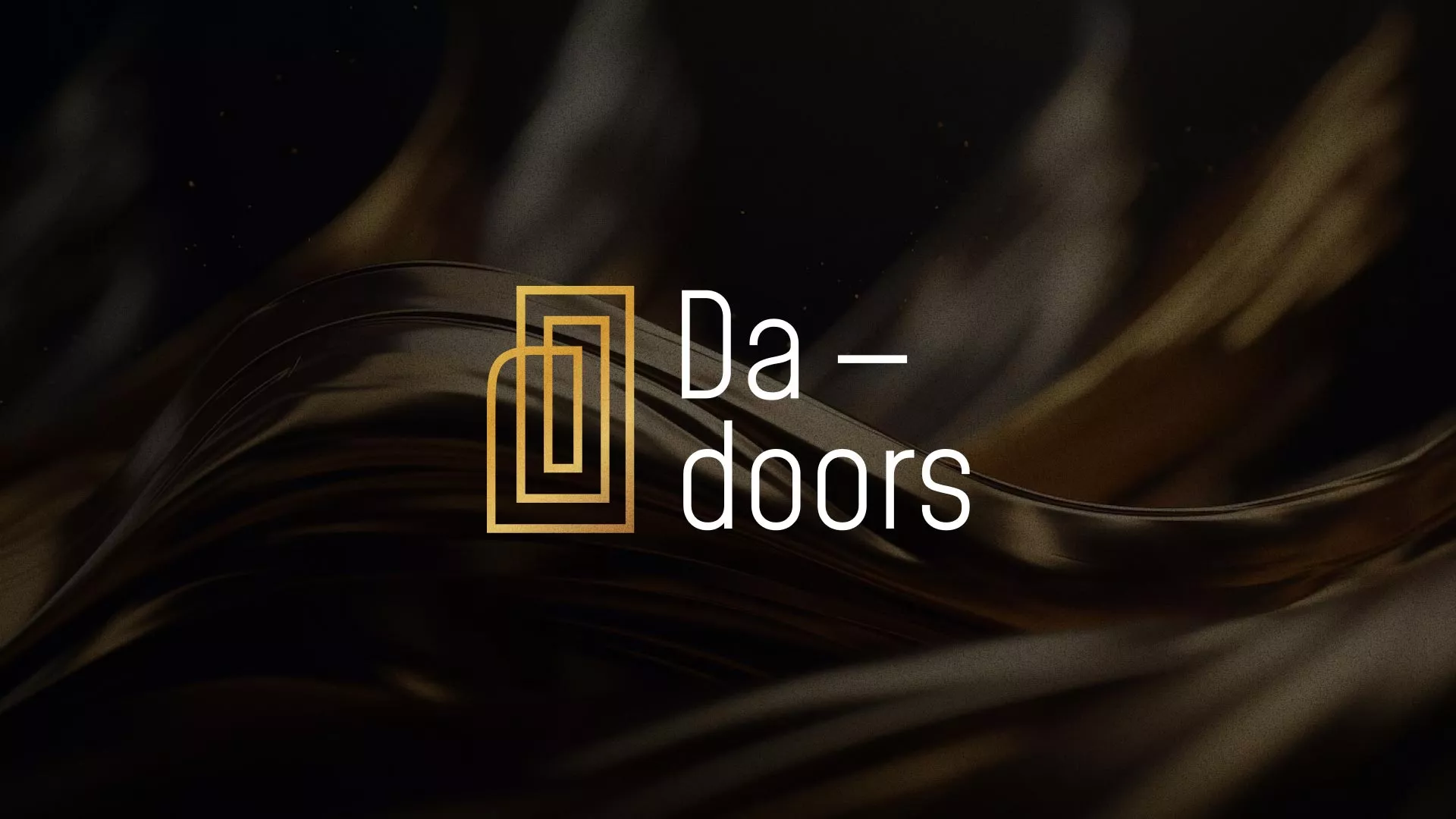 Разработка логотипа для компании «DA-DOORS» в Меленках